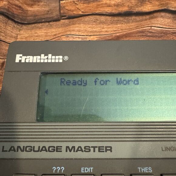 1987 Franklin Computer Language Master Dictionary Thesaurus LM2000 B Vintage - Picture 12 of 15